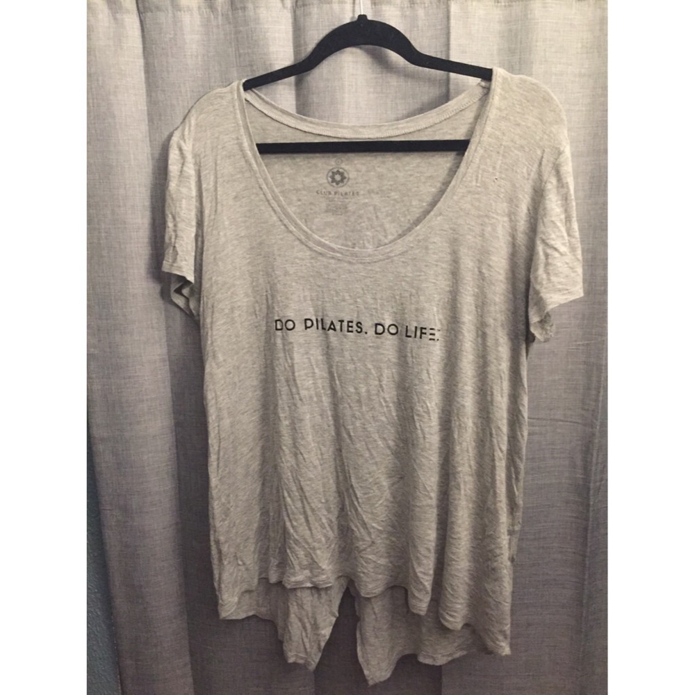 Club Pilates Slit Back Top